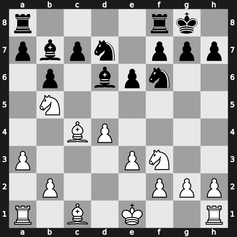 Linares 14th 1997 – Round 4 – Dreev, Aleksey – 1/2-1/2 – Gelfand, Boris – G9