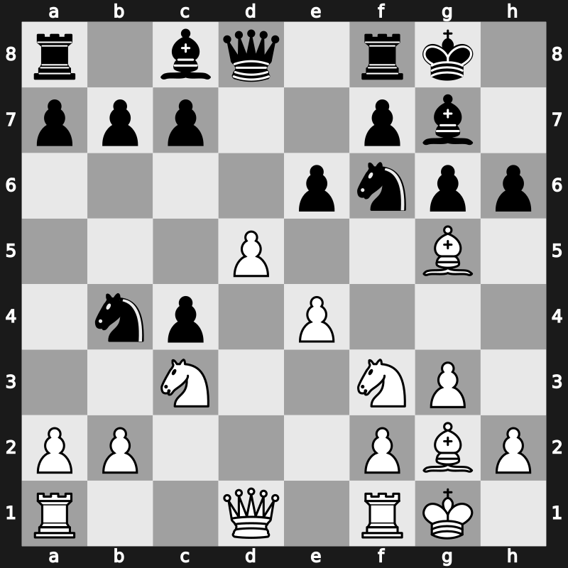 Linares 14th 1997 – Round 4 – Ivanchuk, Vasyl – 0-1 – Polgar, Judit – G10