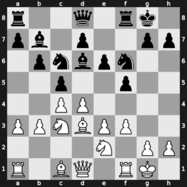 Linares 14th 1997 – Round 9 – Piket, Jeroen – 1/2-1/2 – Adams, Michael – G8