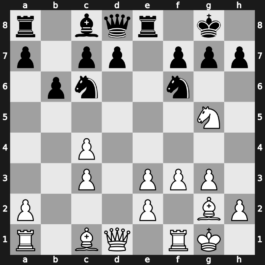 Novgorod 1997 – Round 8 – Topalov, Veselin – 0-1 – Gelfand, Boris – G19