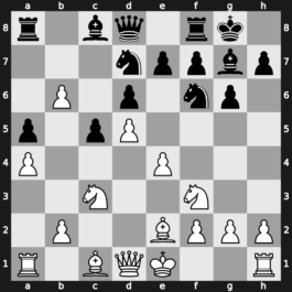 Tilburg Fontys 1997 – Round 4 – Shaked, Tal – 0-1 – Shirov, Alexei – G10