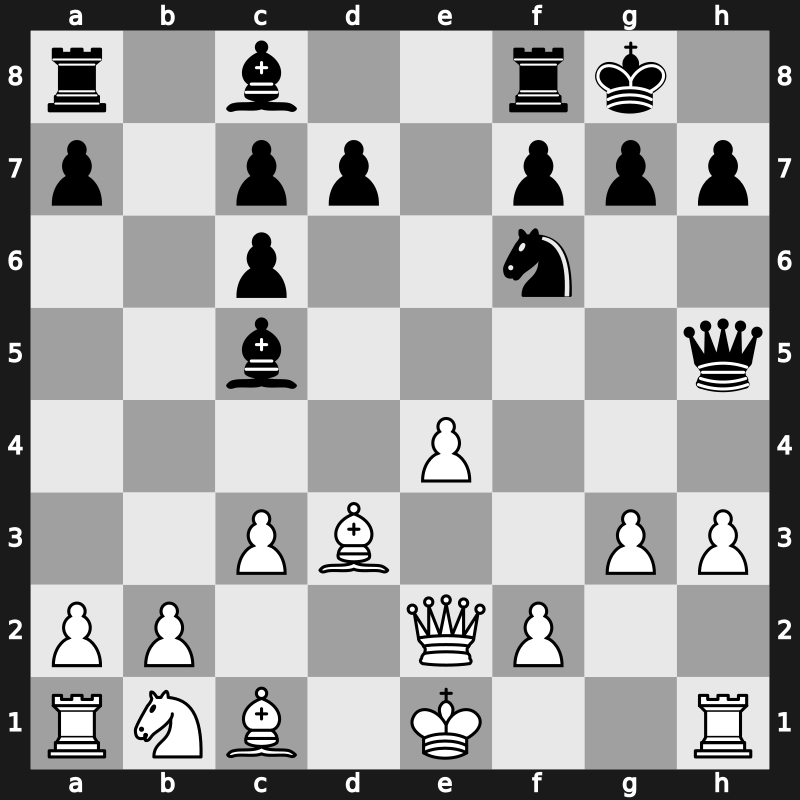 Tilburg Fontys 1997 – Round 6 – Kasparov, Garry – 1-0 – Leko, Peter – G21