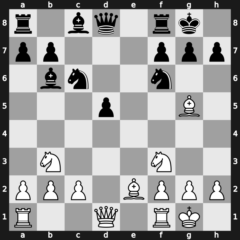 Tilburg Fontys 1997 – Round 7 – Onischuk, Alexanderexander – 1/2-1/2 – Kramnik, Vladimir – G27