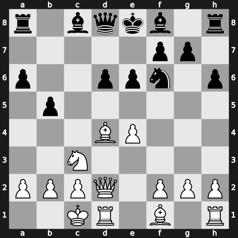 Amber Blindfold 1996 – Round 11 – Kamsky, Gata – 0-1 – Kramnik, Vladimir – G14