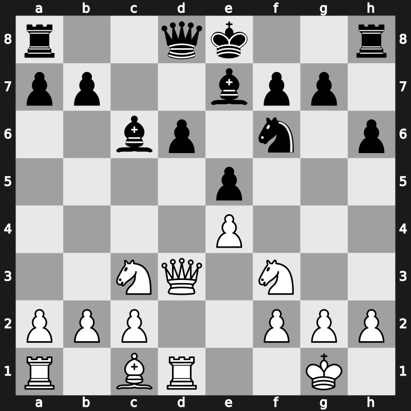 Amber-rapid 5th 1996 – Round 3 – Polgar, Judit – 1/2-1/2 – Piket, Jeroen – G10