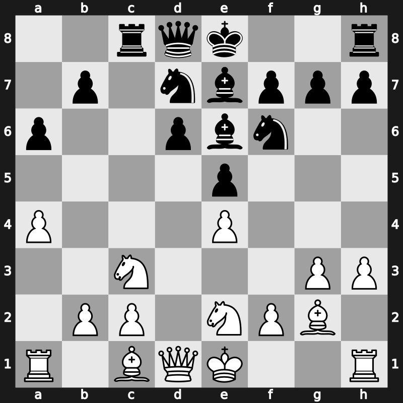 Amber-rapid 5th 1996 – Round 3 – Kamsky, Gata – 1/2-1/2 – Lautier, Joel – G11