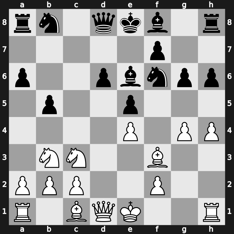 Amsterdam VSB 1996 – Round 5 – Anand, Viswanathan – 1-0 – Short, Nigel D – G16