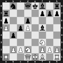 Dortmund 1996 – Round 5 – Huebner, Robert – 1/2-1/2 – Lobron, Eric – G16