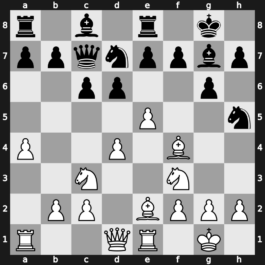 Dortmund 1996 – Round 6 – Leko, Peter – 0-1 – Shirov, Alexei – G23