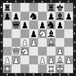Dos Hermanas 1996 – Round 3 – Kramnik, Vladimir – 1/2-1/2 – Gelfand, Boris – G9
