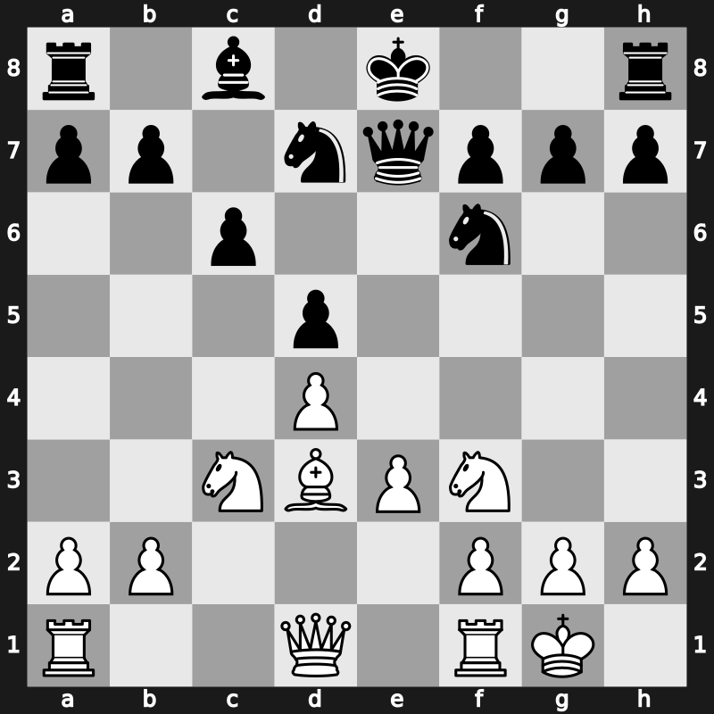 Hoogovens 1996 – Round 2 – Piket, Jeroen – 1/2-1/2 – Timman, Jan H – G8