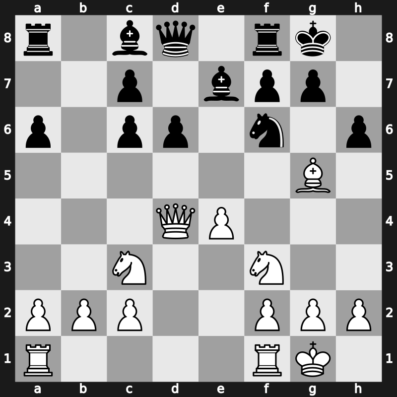 Hoogovens 1996 – Round 9 – Anand, Viswanathan – 1/2-1/2 – Timman, Jan H – G49
