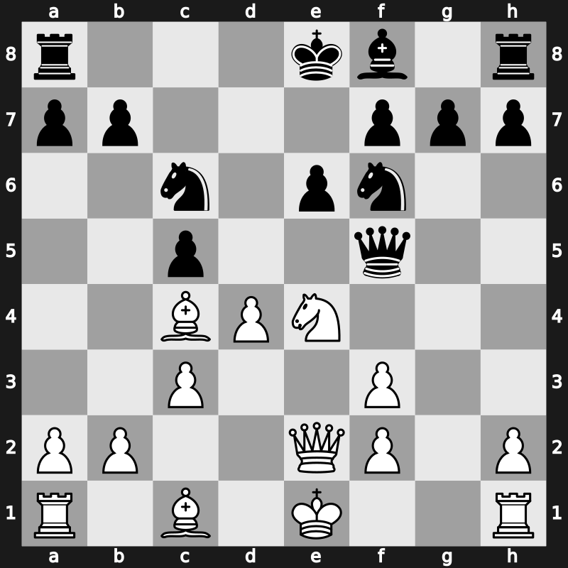 Hoogovens 1996 – Round 11 – Adams, Michael – 1-0 – Huebner, Robert – G57