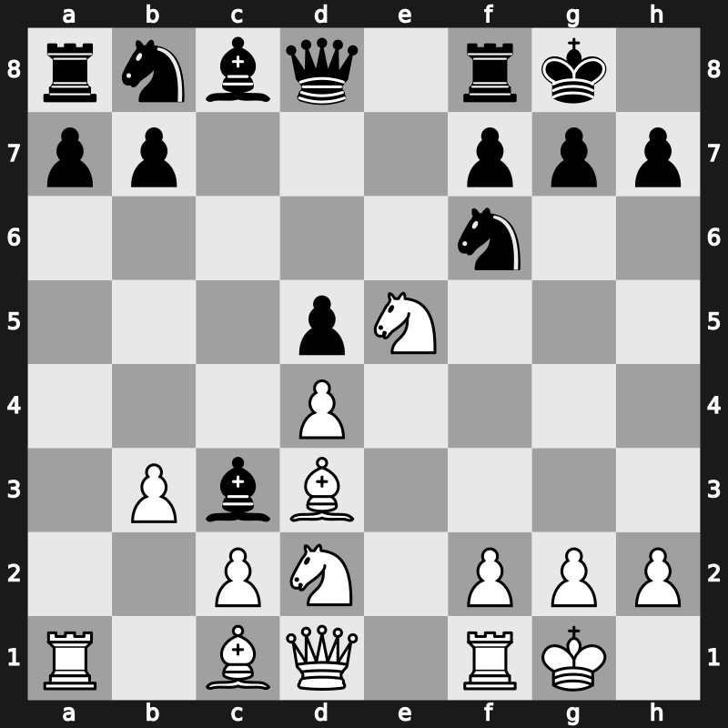 Koop Tjuchem 1996 – Round 4 – Ganza Svidler , Pedro – 1-0 – Korchnoi, Viktor – G16
