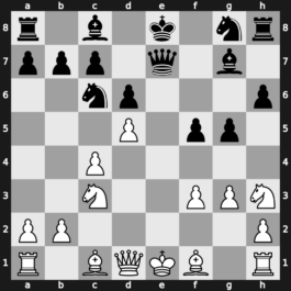 Koop Tjuchem 1996 – Round 11 – Korchnoi, Viktor – 1-0 – Hodgson, Jeremy K – G43