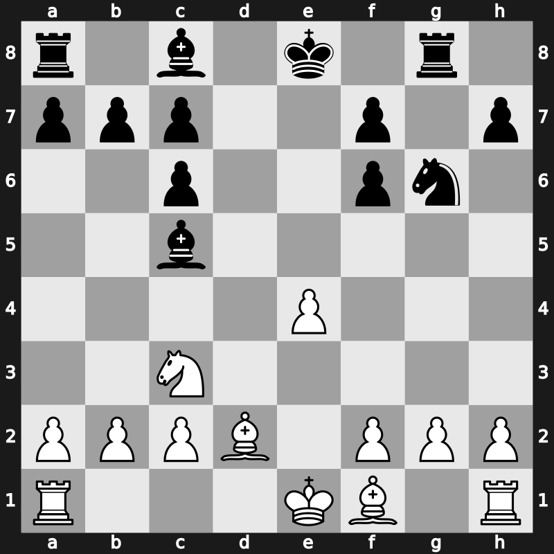 Las Palmas 1996 – Round 6 – Kasparov, Garry – 1/2-1/2 – Topalov, Veselin – G11