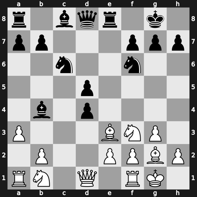 Madrid 1996 – Round 3 – Korchnoi, Viktor – 0-1 – Morozevich, Alexander – G10