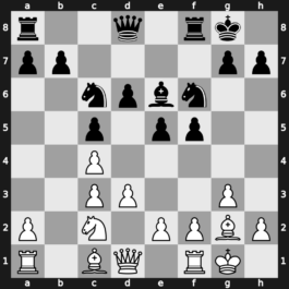 Madrid 1996 – Round 7 – Korchnoi, Viktor – 0-1 – Shirov, Alexei – G24