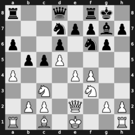 Moscow PCA-GP 1996 – Round 1.2 – Shirov, Alexei – 1/2-1/2 – Chernin, Alexander – G8
