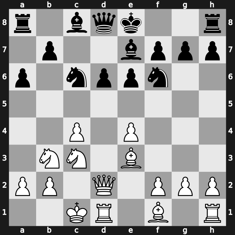 Moscow PCA-GP 1996 – Round 2.1 – Ivanchuk, Vasyl – 1/2-1/2 – Polgar, Judit – G12