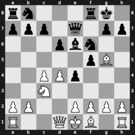 Tilburg Fontys 1996 – Round 3 – Lautier, Joel – 1/2-1/2 – Shirov, Alexei – G12