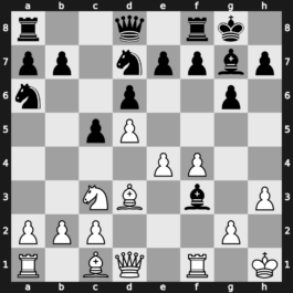 Tilburg Fontys 1996 – Round 9 – Almasi, Zoltan – 1/2-1/2 – Svidler, Peter – G43