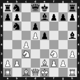 Yerevan ol (Men) 1996 – Round 8 – Bologan, Victor – 1-0 – Agdestein, Simen – G120