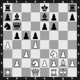 Yerevan ol (Men) 1996 – Round 14 – Romanishin, Oleg M – 1/2-1/2 – Vaganian, Rafael A – G214