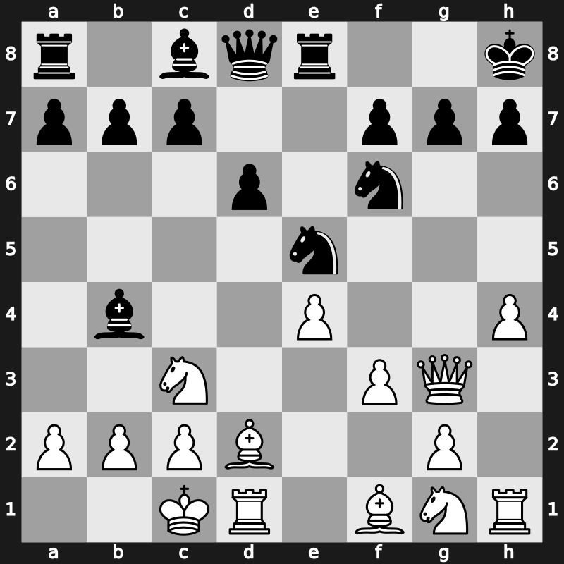 7. Dos Hermanas Tournament 1995 – Round 6 – Shirov, Alexei – 0-1 – Karpov, Aleksandr – G6