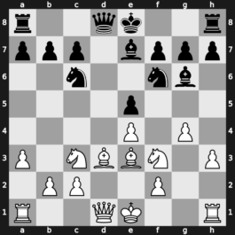 Dortmund 1995 – Round 2 – Short, Nigel D – 1/2-1/2 – Leko, Peter – G9