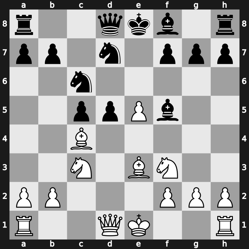 Dortmund 1995 – Round 6 – Short, Nigel D – 1/2-1/2 – Ivanchuk, Vasyl – G30