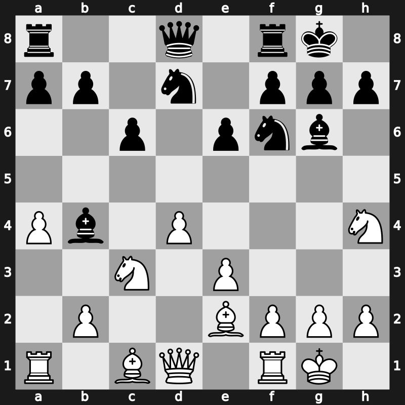 Dortmund 1995 – Round 9 – Ivanchuk, Vasyl – 1-0 – Bareev, Evgeny – G44