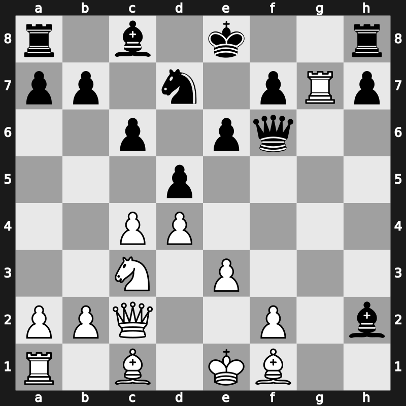 Melody Amber, Blindfold, Monaco 1995 – Round 3 – Shirov, Alexei – 0-1 – Piket, Jeroen – G10