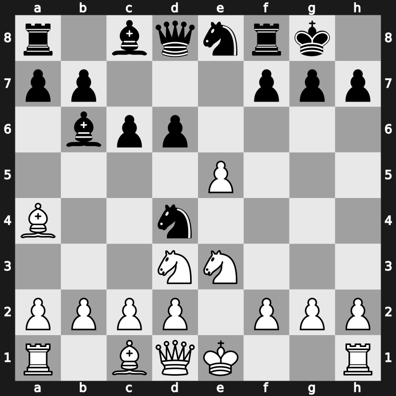 Melody Amber, Blindfold, Monaco 1995 – Round 6 – Anand, Viswanathan – 1/2-1/2 – Ivanchuk, Vasyl – G24