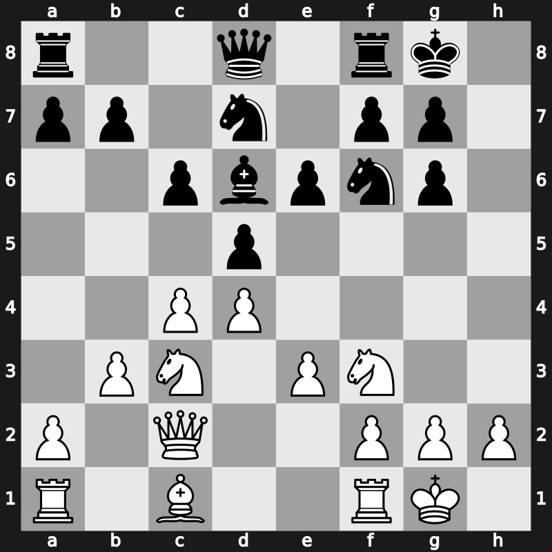 Melody Amber, Blindfold, Monaco 1995 – Round 9 – Karpov, Anatoly – 1/2-1/2 – Lautier, Joel – G34