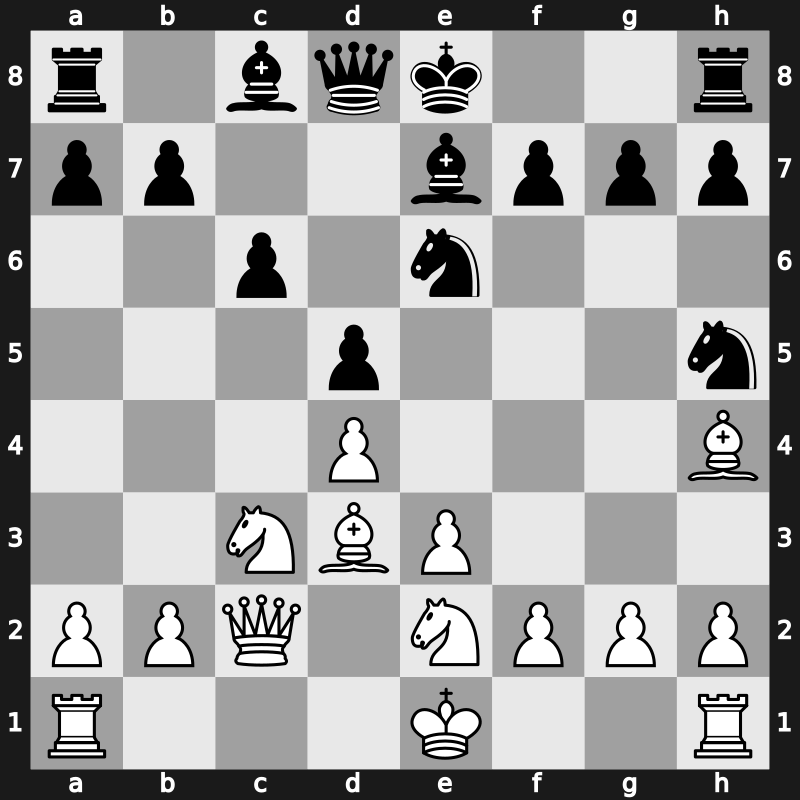 Melody Amber, Rapidplay, Monaco 1995 – Round 2 – Lautier, Joel – 1/2-1/2 – Piket, Jeroen – G6