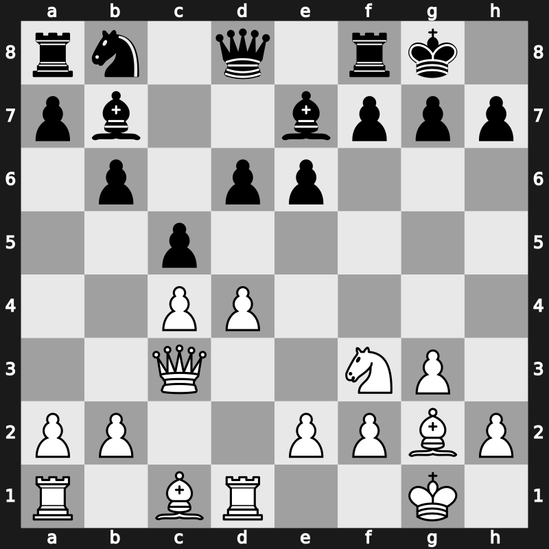 Melody Amber, Rapidplay, Monaco 1995 – Round 3 – Karpov, Anatoly – 1-0 – Ivanchuk, Vasyl – G10