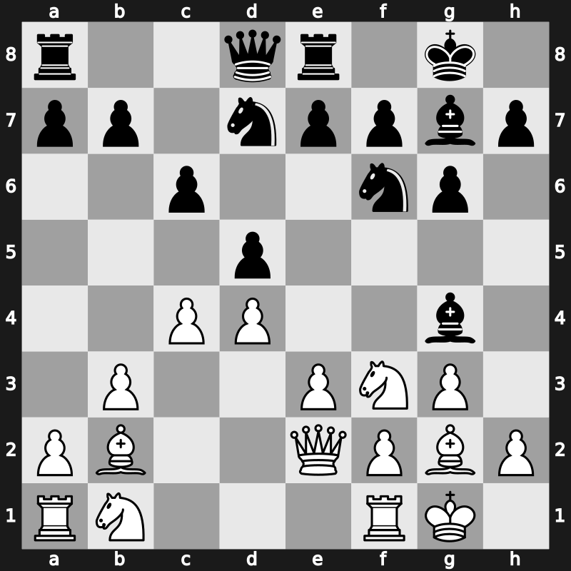 Melody Amber, Rapidplay, Monaco 1995 – Round 8 – Nikolic, Predrag – 0-1 – Anand, Viswanathan – G30