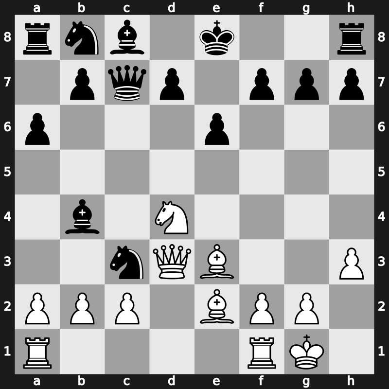Melody Amber, Rapidplay, Monaco 1995 – Round 10 – Kamsky, Gata – 1/2-1/2 – Polgar, Judit – G38