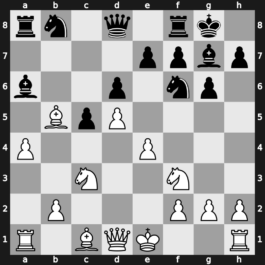 PCA, Tal Memorial 1995 – Round 6 – Gulko, Boris – 1-0 – Vaganian, Rafael A – G12