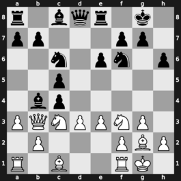 PCA-World Championship 1995 – Round 4 – Kasparov, Garry – 1/2-1/2 – Anand, Viswanathan – G3