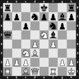 PCA-World Championship 1995 – Round 14 – Kasparov, Garry – 1-0 – Anand, Viswanathan – G13