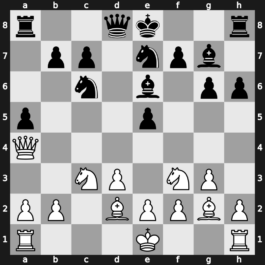 Tal Memorial Tournament 1995 – Round 6 – Kengis, Edvins – 1/2-1/2 – Ehlvest, Jaan – G9