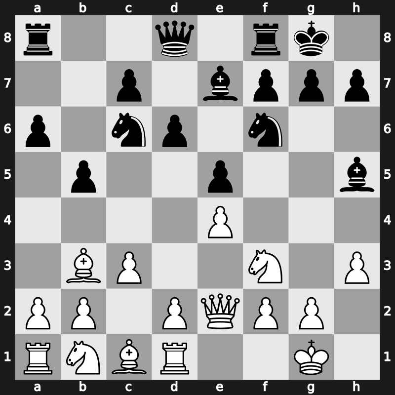 Amber-blind 3rd 1994 – Round 3 – Kamsky, Gata – 1-0 – Piket, Jeroen – G12