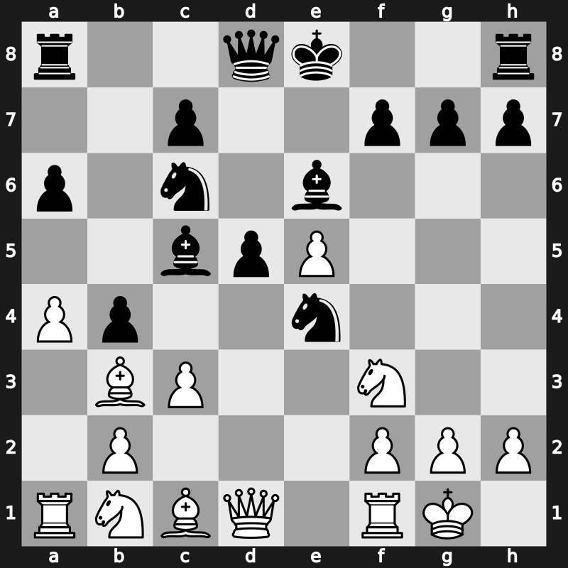 Amber-blind 3rd 1994 – Round 7 – Polgar, Judit – 1-0 – Piket, Jeroen – G34