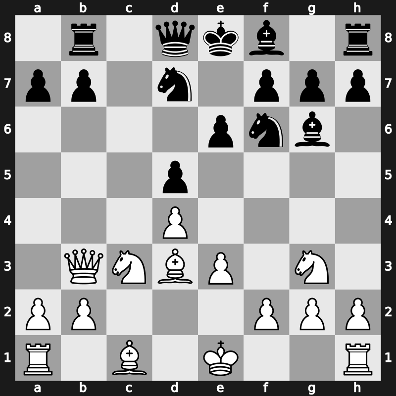 Amber-blind 3rd 1994 – Round 8 – Korchnoi, Viktor – 0-1 – Ivanchuk, Vasyl – G36