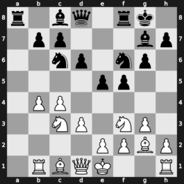 Amber-rapid 3rd 1994 – Round 1 – Ivanchuk, Vasyl – 1-0 – Nunn, John D M – G1