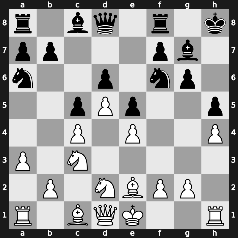 Amber-rapid 3rd 1994 – Round 1 – Kramnik, Vladimir – 1-0 – Kamsky, Gata – G5