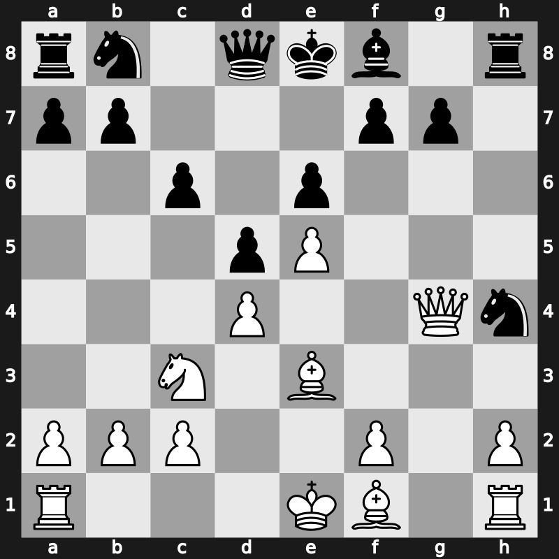 Amber-rapid 3rd 1994 – Round 2 – Nunn, John D M – 1-0 – Karpov, Anatoly – G10