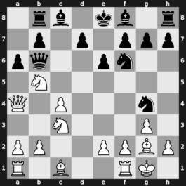 Amber-rapid 3rd 1994 – Round 7 – Kramnik, Vladimir – 1-0 – Anand, Viswanathan – G40
